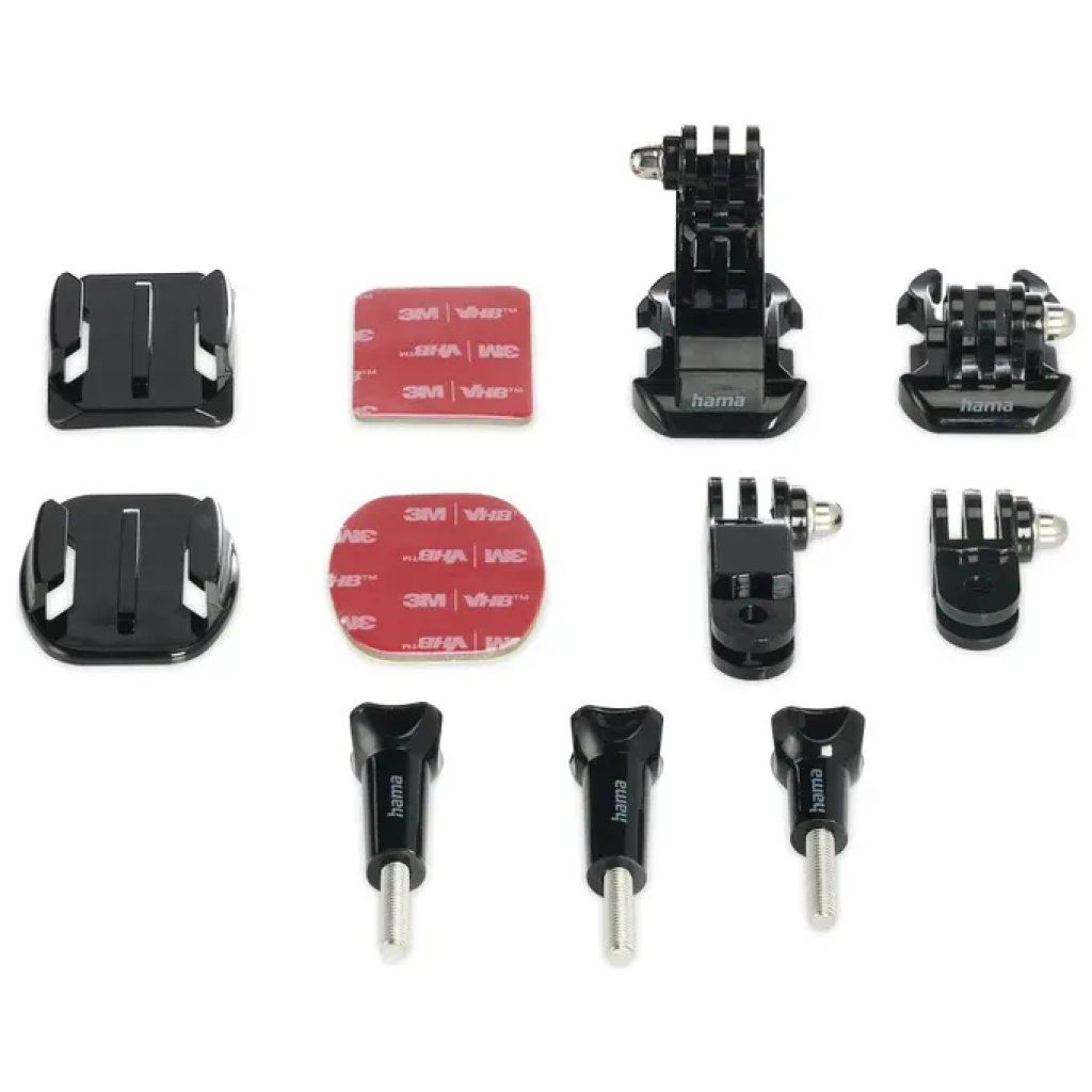 Hama 00004570 Supporto Adesivo Universale per Action Camera, Nero Hama 00004570 Supporto Adesivo Universale per Action Camera, Nero