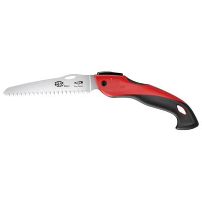 Felco F602 Sega Pieghevole per Potatura Lama Dritta 160 mm Capacita' di Taglio 80 mm Peso 160 g colore