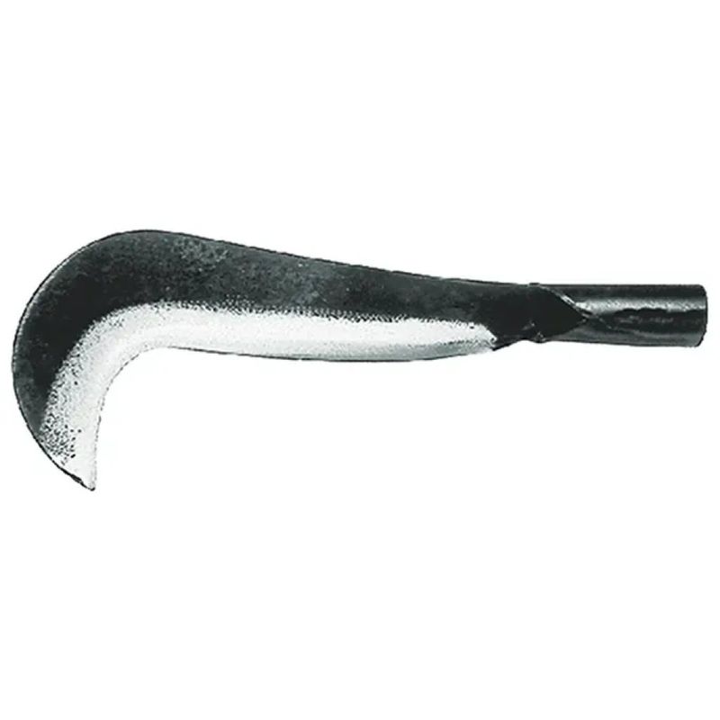 Rinaldi Bergamo Art. 112 Roncola con Manico in Ferro Nero, 29 cm