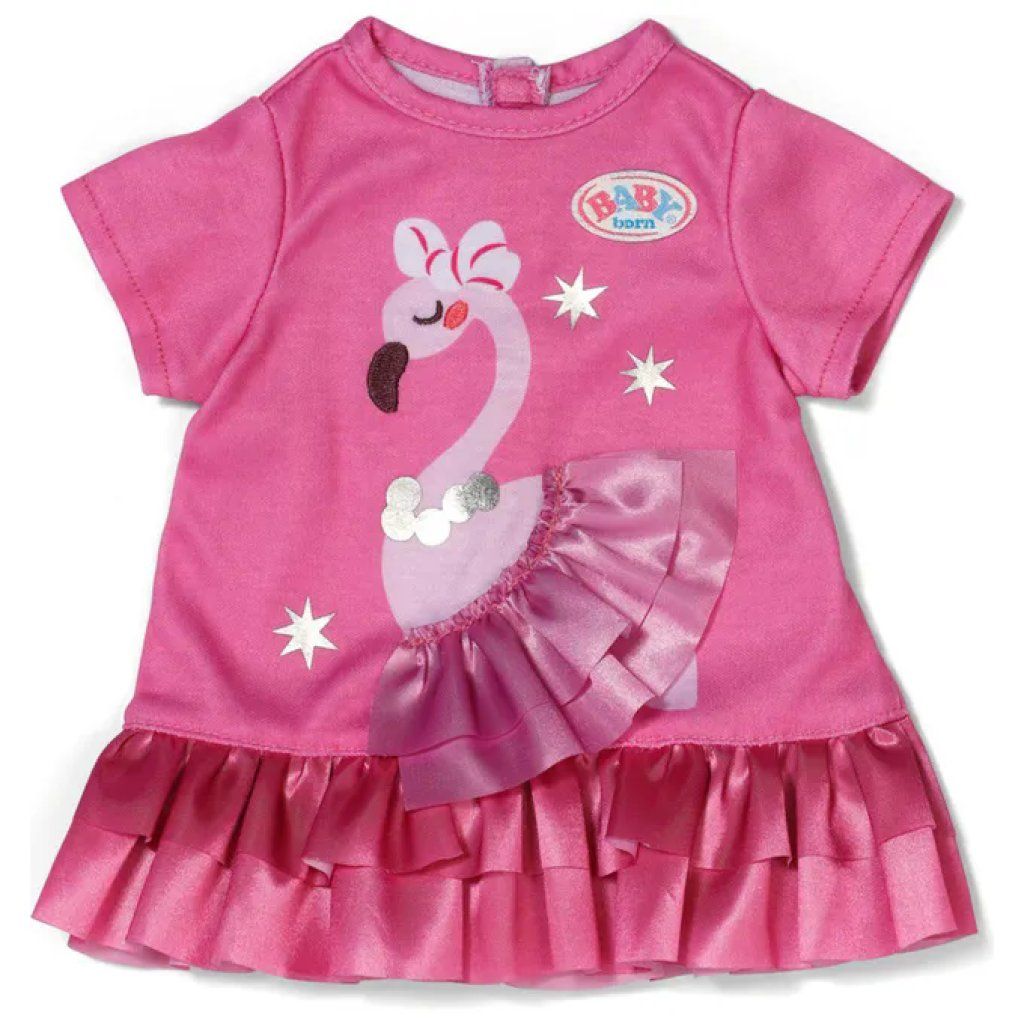MGA BABY born 839423 – Vestito rosa con fenicottero per bambole da 43 cm MGA BABY born 839423 – Vestito rosa con fenicottero per bambole da 43 cm
