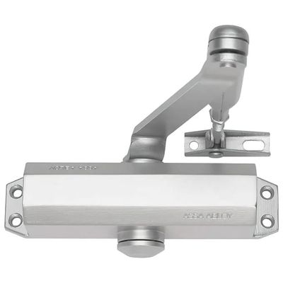ASSA ABLOY TESA DC110 Chiudiporta con Braccio a Forbice e Fermo, Argento ASSA ABLOY TESA DC110 Chiudiporta con Braccio a Forbice e Fermo, Argento