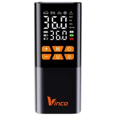Vinco CE60625 Compressore Portatile 60 W 150 PSI con Display LCD Vinco CE60625 Compressore Portatile 60 W 150 PSI con Display LCD