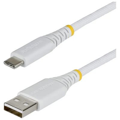 StarTech.com Cavo USB-A a USB-C 30 cm, 15 W, 3 A, Bianco