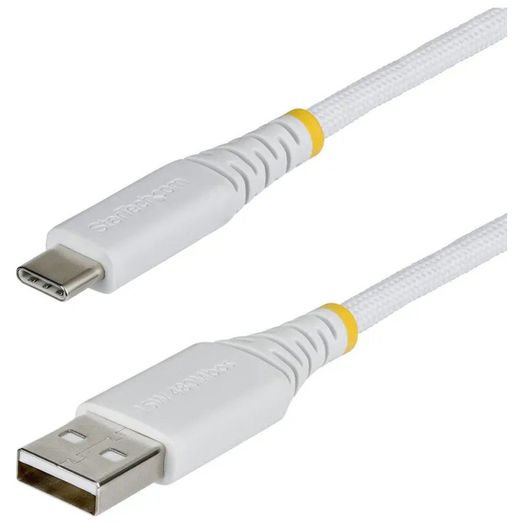 StarTech.com Cavo USB-A a USB-C da 30 cm, 15 W, Bianco