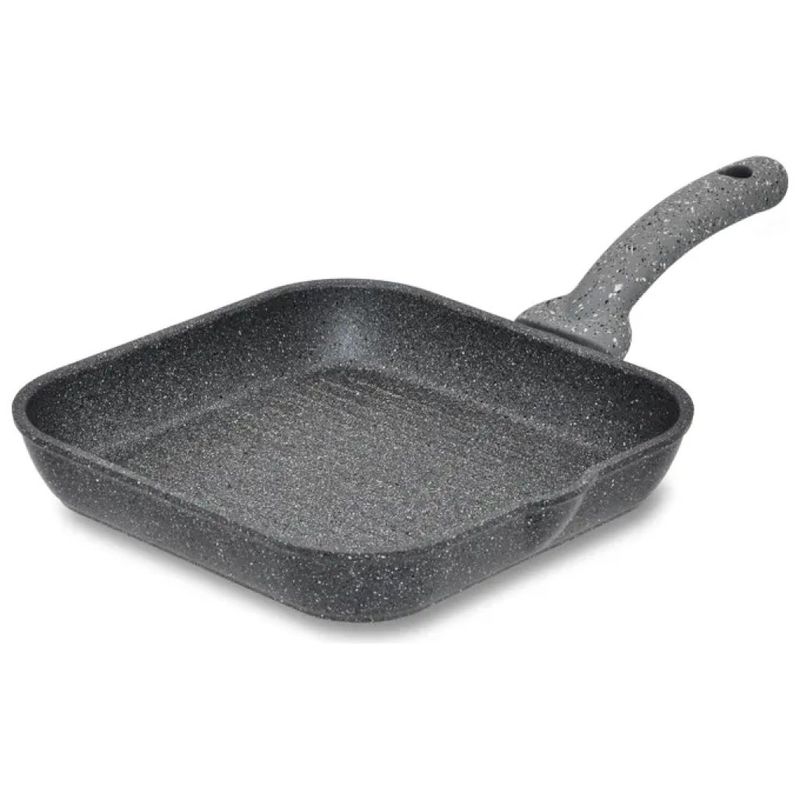 Accademia Mugnano Cuore di Pietra Bistecchiera a Induzione 28 x 28 cm
