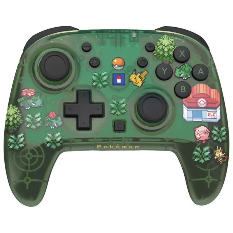 HORI HORIPAD Turbo Wireless Pokémon Pixel Verde per Nintendo Switch 2