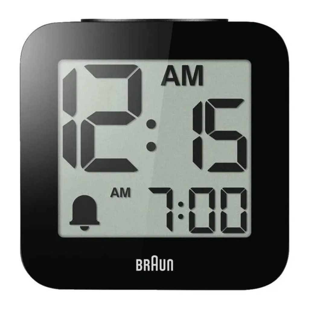 Braun BC25BP Orologio Digitale da Tavolo LCD Nero