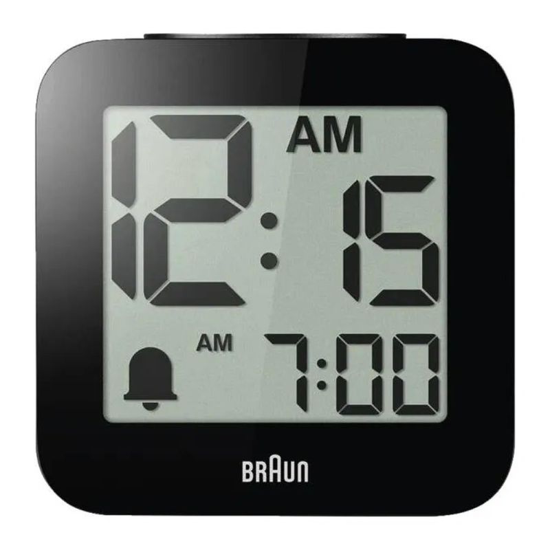 Braun BC25BP Orologio Digitale da Tavolo LCD Nero
