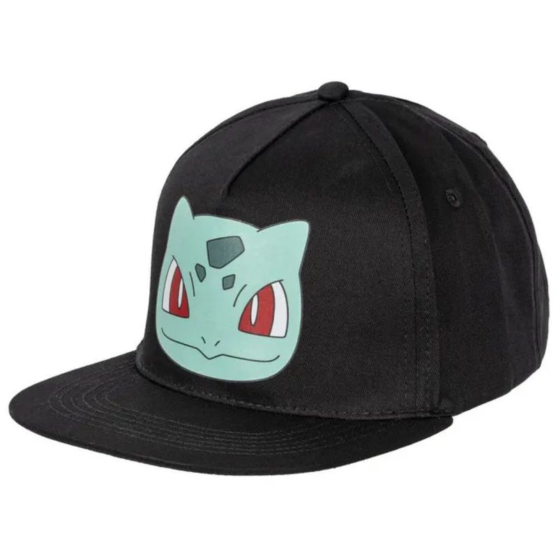 DIFUZED Cappellino Pokémon Bulbasaur Nero Difuzed