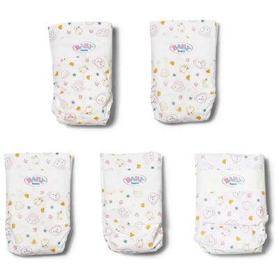 MGA BABY born Confezione da 5 Pannolini per Bambola