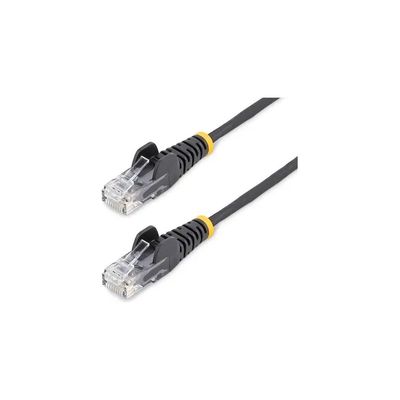 StarTech.com Cavi Ethernet Slim Cat6 UTP RJ45, 1 m, neri, confezione da 10