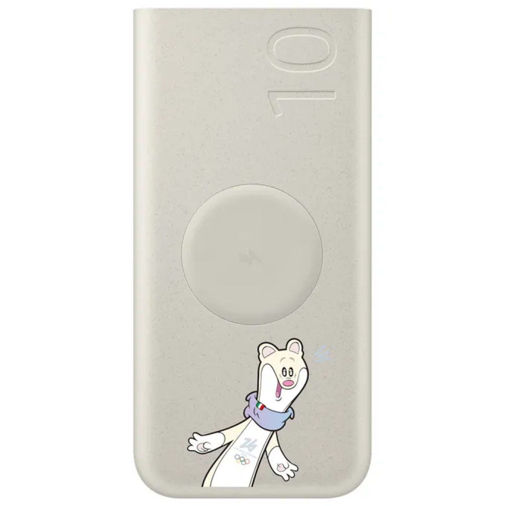 Samsung EB-U2510YUEGEU Power Bank Wireless 10.000 mAh Beige Samsung EB-U2510YUEGEU Power Bank Wireless 10.000 mAh Beige