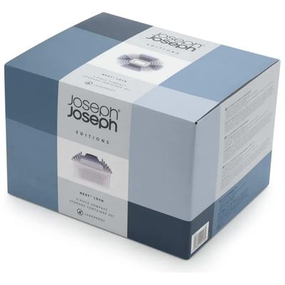Joseph Joseph Nest Lock Set 5 contenitori ermetici salvaspazio blu