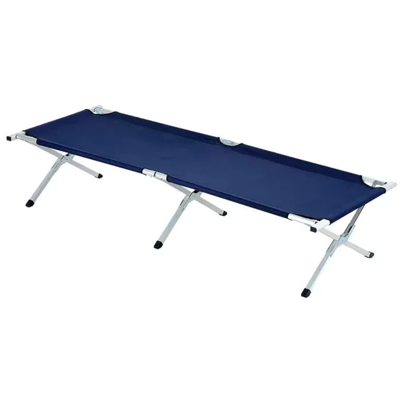 LIF Pugnochiuso – Lettino da campeggio blu 190 × 64 cm