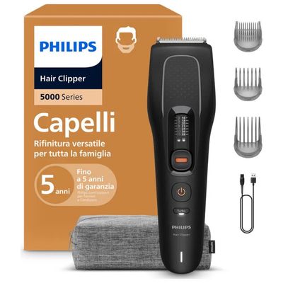 Philips HC5733-15 Serie 5000 Regolacapelli 16 Impostazioni Lunghezza colore Nero