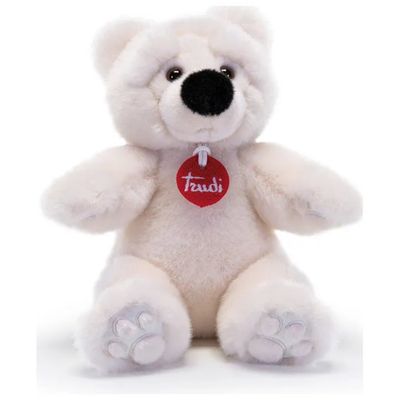 Trudi Joel, orso bianco di peluche multicolore, 21 cm