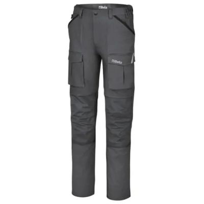 Beta 7930MG Pantaloni da lavoro grigi in cotone ed elastan