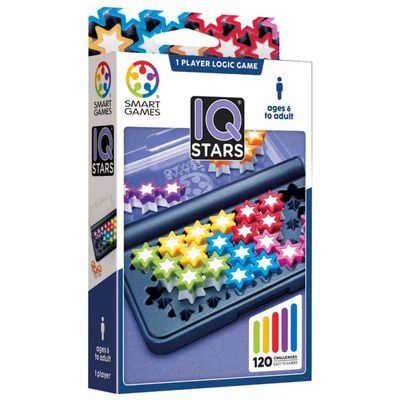 SMART GAMES SmartGames IQ Stars – Rompicapo con 120 sfide SMART GAMES SmartGames IQ Stars – Rompicapo con 120 sfide