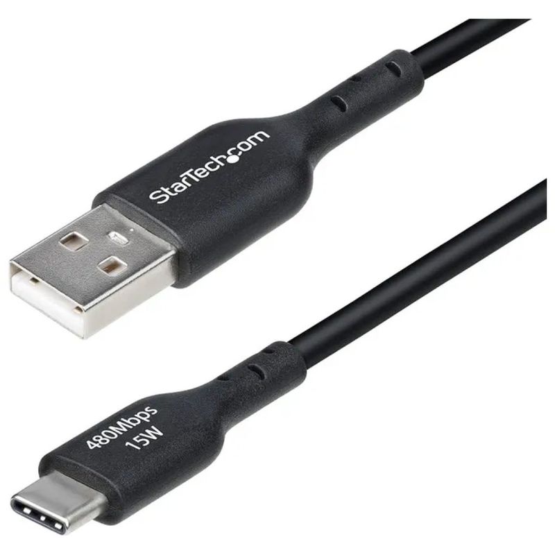 StarTech Cavo USB-A a USB-C 3 m, 15 W, Nero