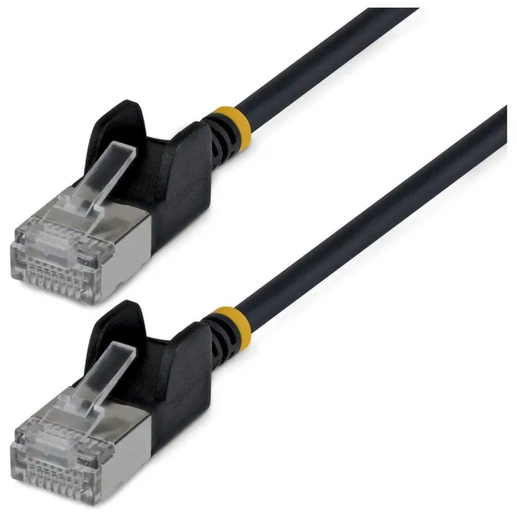 StarTech.com Cavo di rete Cat6a U/FTP RJ-45, 30 cm, Nero