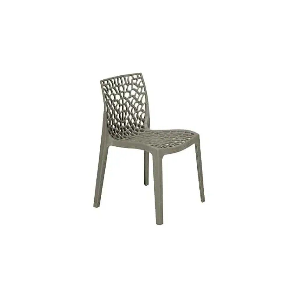 GRANDSOLEIL Grand Soleil Gruvyer – Sedia Impilabile Moka