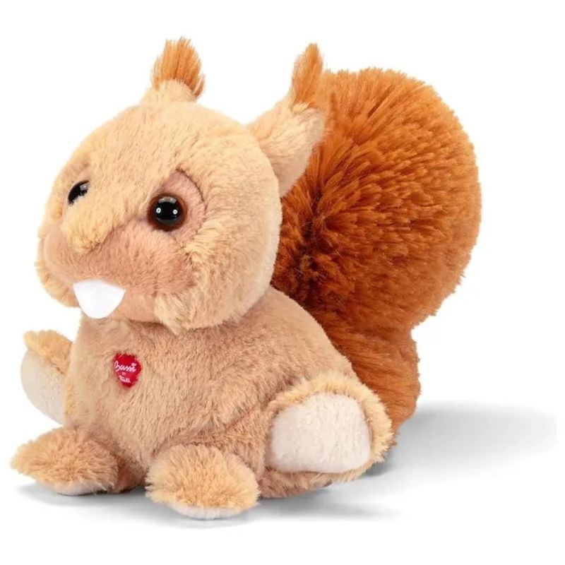 Trudi Bussini 18191 – Peluche Scoiattolo XS Beige e Marrone, 23 cm