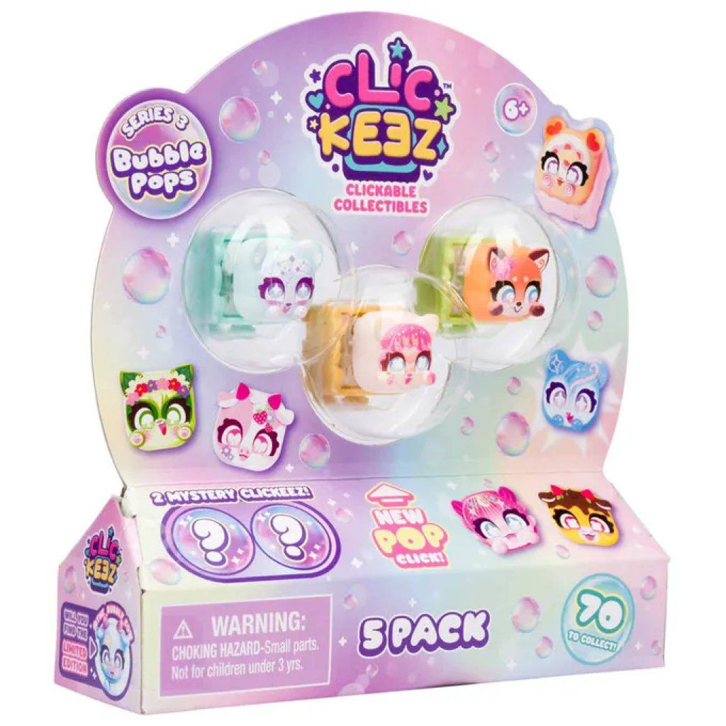 Goliath Clickeez S3 – Statuine giocattolo, 5 pezzi assortiti Goliath Clickeez S3 – Statuine giocattolo, 5 pezzi assortiti