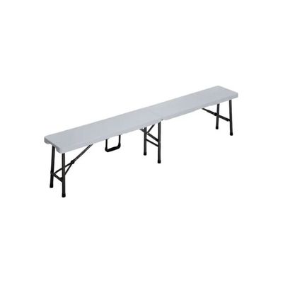 LIF PANCA PIC NIC PIEGHEVOLE PARTY Panca Pieghevole 180x25x42 cm colore Bianco