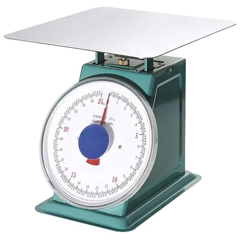 KASART Bilancia Meccanica da Cucina Verde, Portata 30 kg