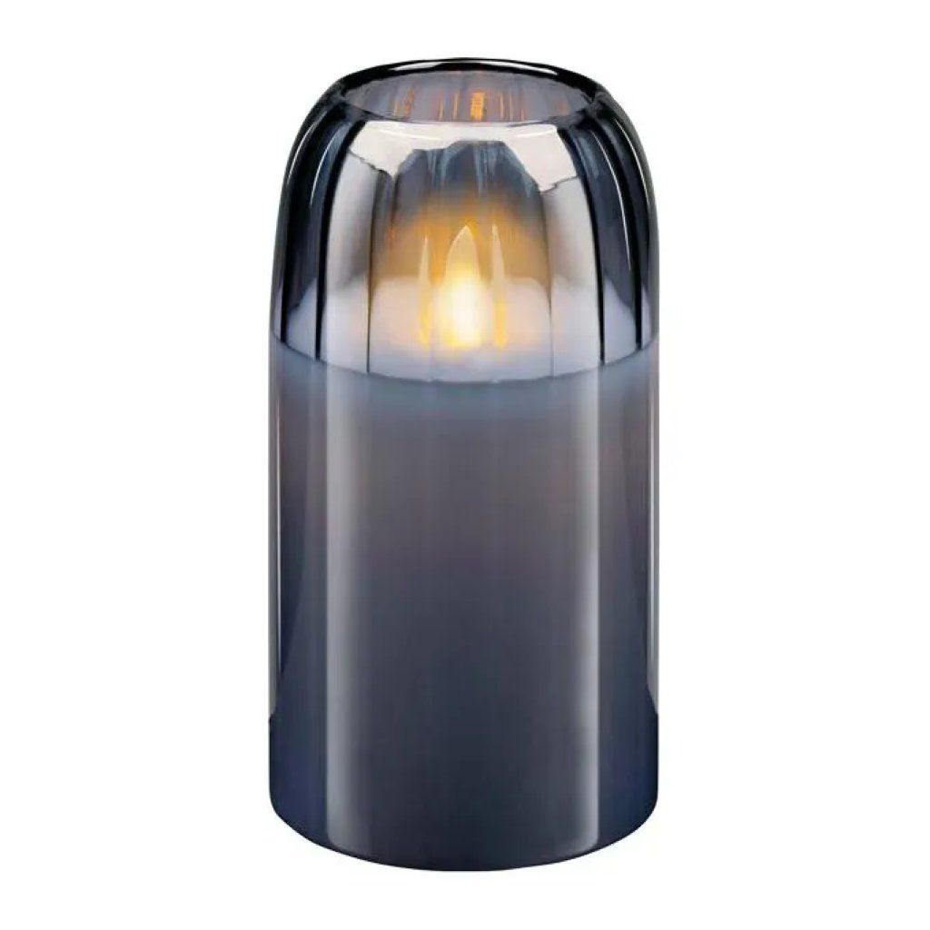 KAEMINGK Proflor – Candela LED a fiamma danzante grigio chiaro, 13,5 cm
