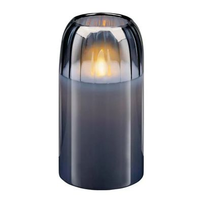 KAEMINGK Proflor – Candela LED a fiamma danzante grigio chiaro, 13,5 cm