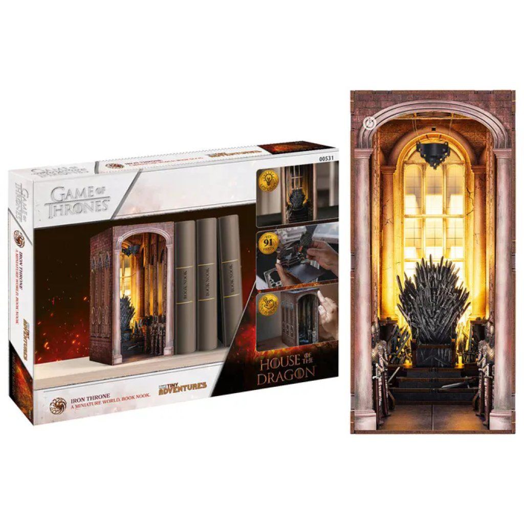 Revell Tiny Adventure Iron Throne – House of the Dragon, kit di montaggio 91 pezzi