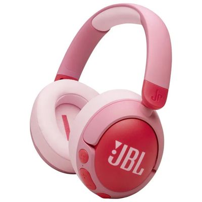 JBL Junior 470NC – Cuffie Bluetooth Over-Ear Rosa per Bambini JBL Junior 470NC – Cuffie Bluetooth Over-Ear Rosa per Bambini