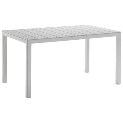 BICA King BCA224 Tavolo da Giardino Bianco 146 × 86 cm BICA King BCA224 Tavolo da Giardino Bianco 146 × 86 cm