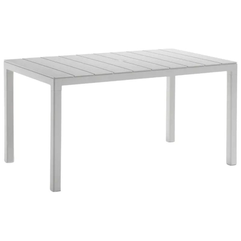 BICA King BCA224 Tavolo da Giardino Bianco 146 × 86 cm