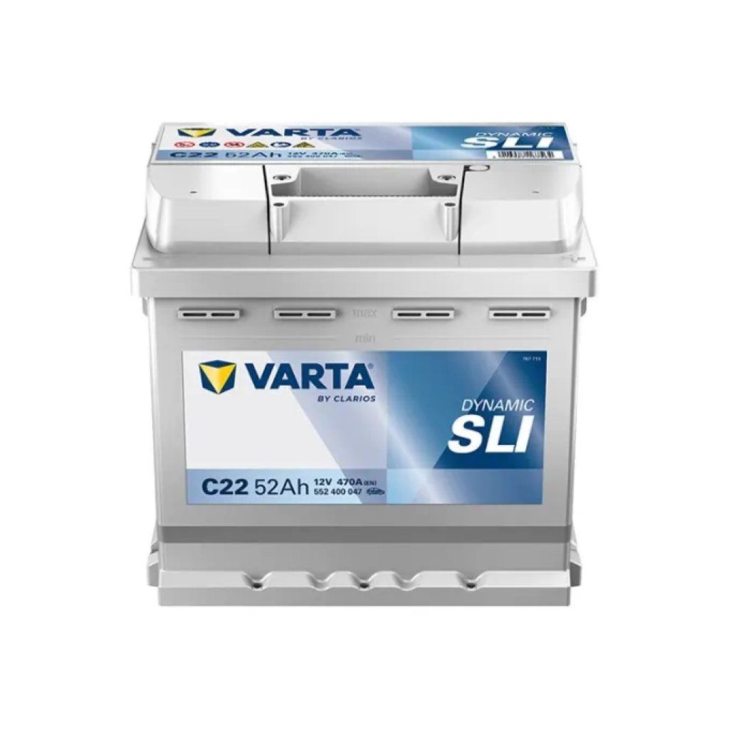 VARTA Batteria auto VARTA Dynamic SLI C22 12V 52Ah 470A
