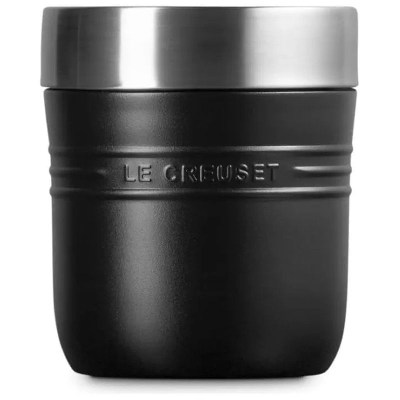 Le Creuset Thermos per Alimenti 0,5 L in Acciaio Inossidabile Nero