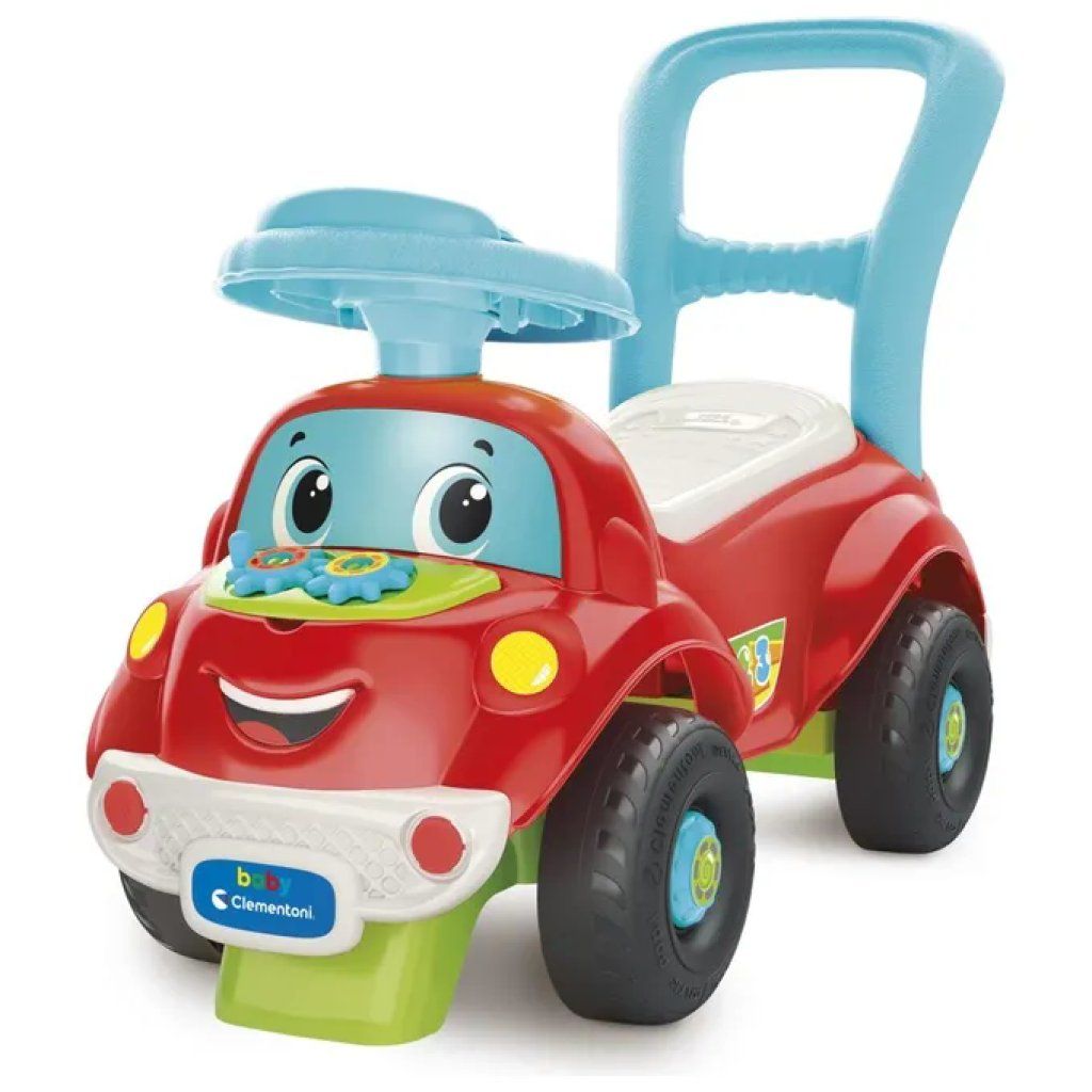 Clementoni Baby Macchinina Cavalcabile 3 in 1 Rossa