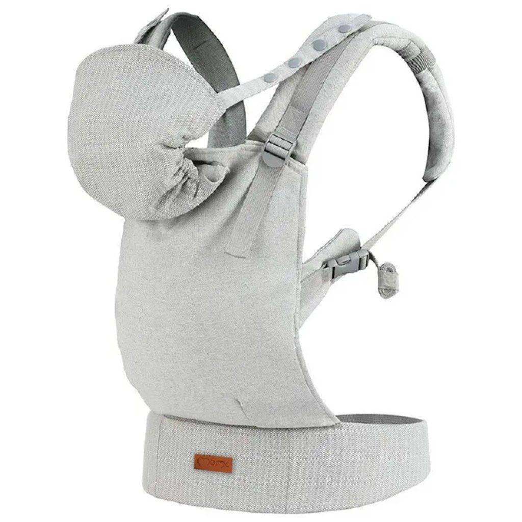 MoMi COLLET NOSI00003 – Marsupio Ergonomico Grigio