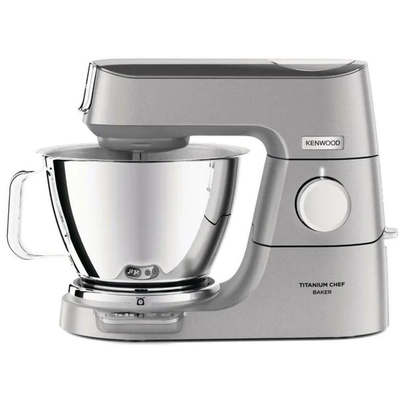 Kenwood Titanium Chef Baker KVC85.314.SI Robot da Cucina 1200 W con Bilancia Integrata