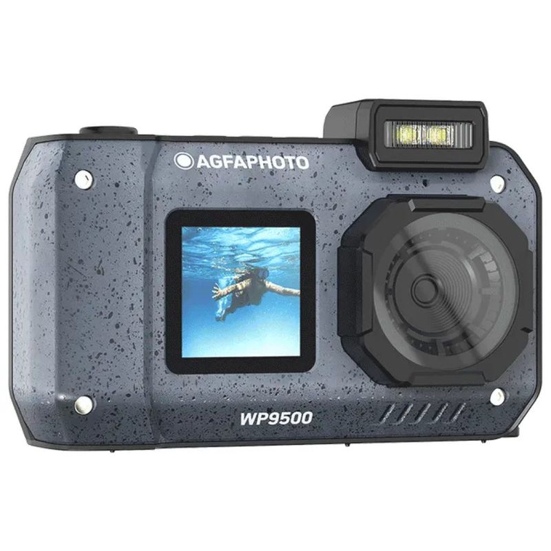 AgfaPhoto Realishot WP9500 Fotocamera Digitale 4K Impermeabile Arancione