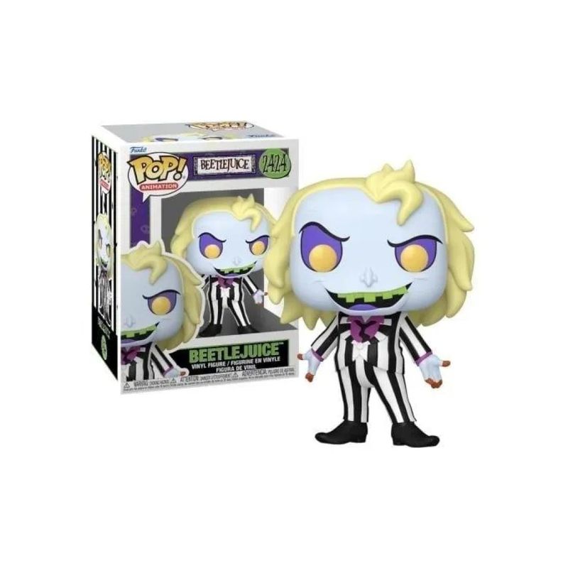 Funko POP! Animation Beetlejuice – Figura da Collezione in Vinile, 10,4 cm