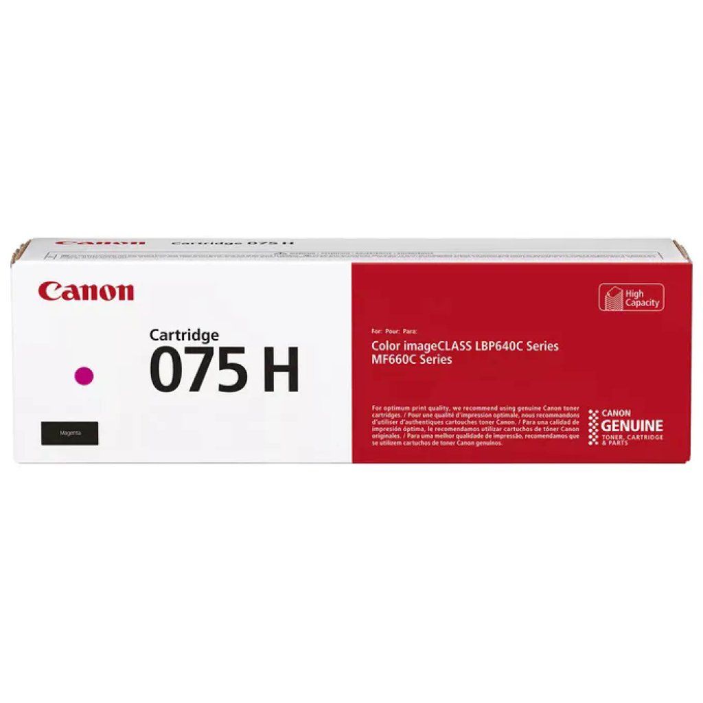Canon 6367C002 Cartuccia Toner 075 H Originale Magenta