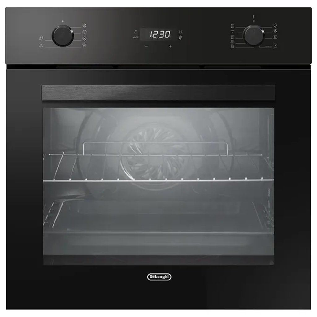 DELONGHI De’Longhi DLP9LN – Forno da incasso multifunzione 70 L, classe A, pirolitico, nero