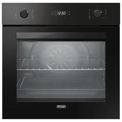 DELONGHI De’Longhi DLP9LN – Forno da incasso multifunzione 70 L, classe A, pirolitico, nero