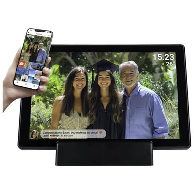 Denver Frameo PFF-1070B Cornice Digitale Wi-Fi Touch 10,1” 16 GB Nera