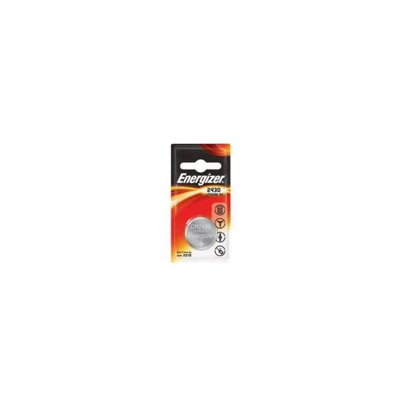 Energizer CR2430 Batteria a Bottone al Litio 3V, 285 mAh, 1 Pezzo Energizer CR2430 Batteria a Bottone al Litio 3V, 285 mAh, 1 Pezzo