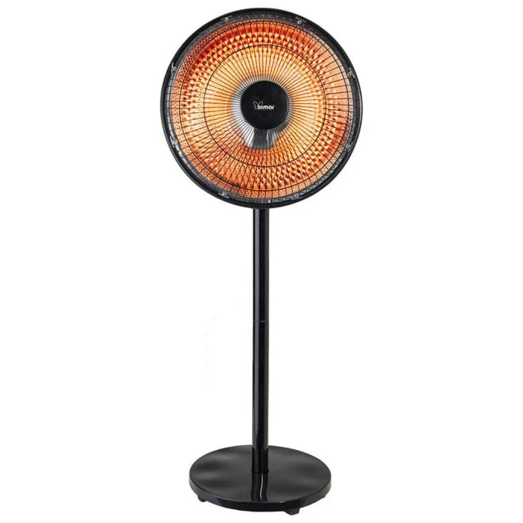Bimar Sole Mio Stufa Radiante a Parabola 1000 W Nera Bimar Sole Mio Stufa Radiante a Parabola 1000 W Nera