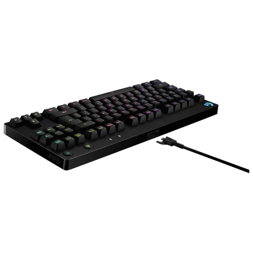 Logitech G PRO TKL – Tastiera Gaming Meccanica GX Blue RGB, QWERTY Italiano, Nera