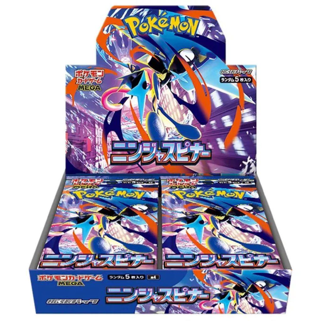 POKEMON Pokémon Mega Set Espansione Ninja Spinner – 30 Bustine POKEMON Pokémon Mega Set Espansione Ninja Spinner – 30 Bustine